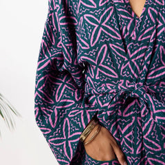 Vacation Robe | Pasifika - Dark Teal