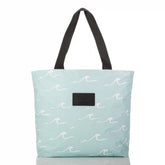 Seaside Day Tripper in White on LeMU Blue