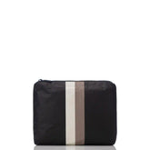 Le Voyageur Small Pouch in Caffe on Black