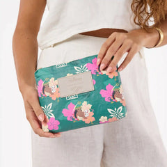 Tradewinds Small Pouch in Garden