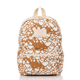 Textile Cone Keep It Light Backpack in Brown Sugar