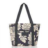 Holomua Keep It Light Zipper Tote in Sand on Black
