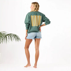 Pualii Fleece Crew in Alpine