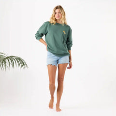 Pualii Fleece Crew in Alpine