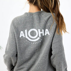 ALOHA Cozy Pullover in Gray