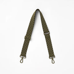Petite Check Strap in Olive