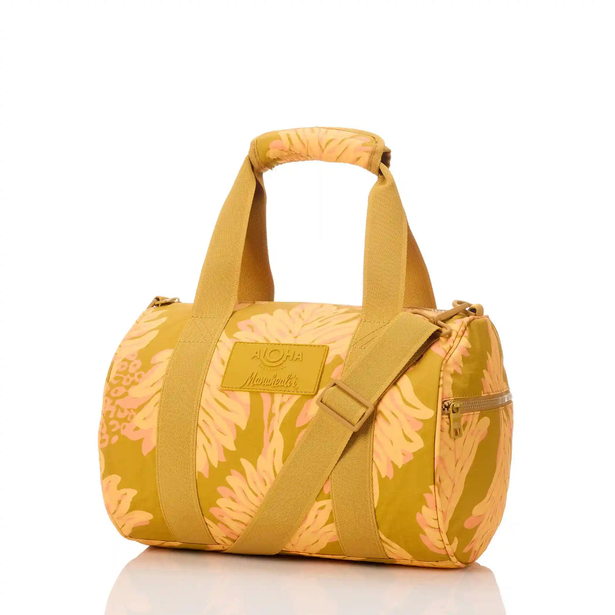 Uluwehi Keep It Light Stubby Duffle in Honey on Hot Mustard
